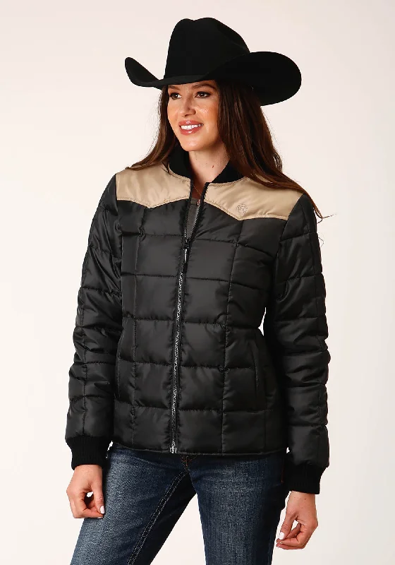 Early Access winter coatWOMENS POLY FILLED WESTERN QUILTED POLYFILLED JACKET