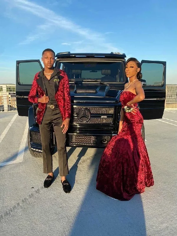 Weekend Special lace dressElegant Strapless Mermaid Prom Dress For Black Girls Y4284 Weekend Special lace dressElegant Strapless Mermaid Prom Dress For Black Girls Y4284