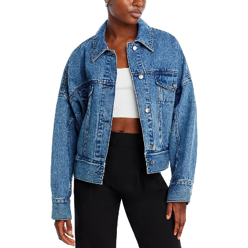 Daily Specials long-sleeve coatWomens Boxy Trucker Denim Jacket
