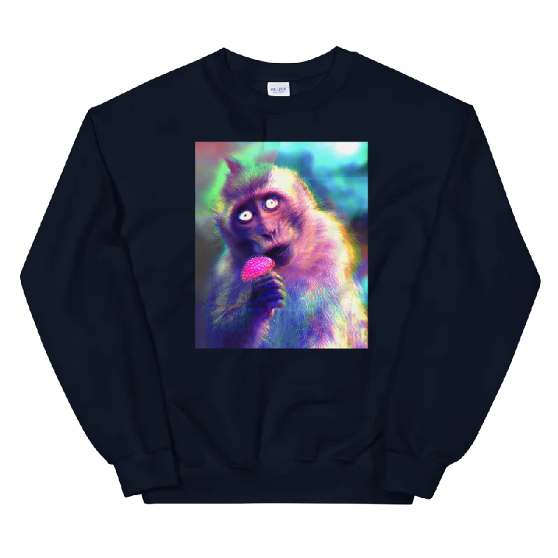 Discount Deals zip-up hooded sweatshirtworkout style hoodieApe Glitch Graphic Sweatshirt