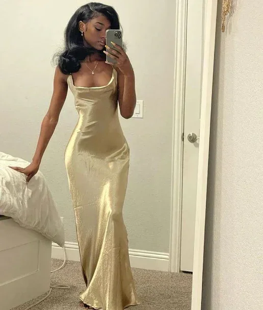 Now or Never elegant maxi dressSimple Spaghetti Straps Square Floor Length Prom Dresses Y4231 Now or Never elegant maxi dressSimple Spaghetti Straps Square Floor Length Prom Dresses Y4231