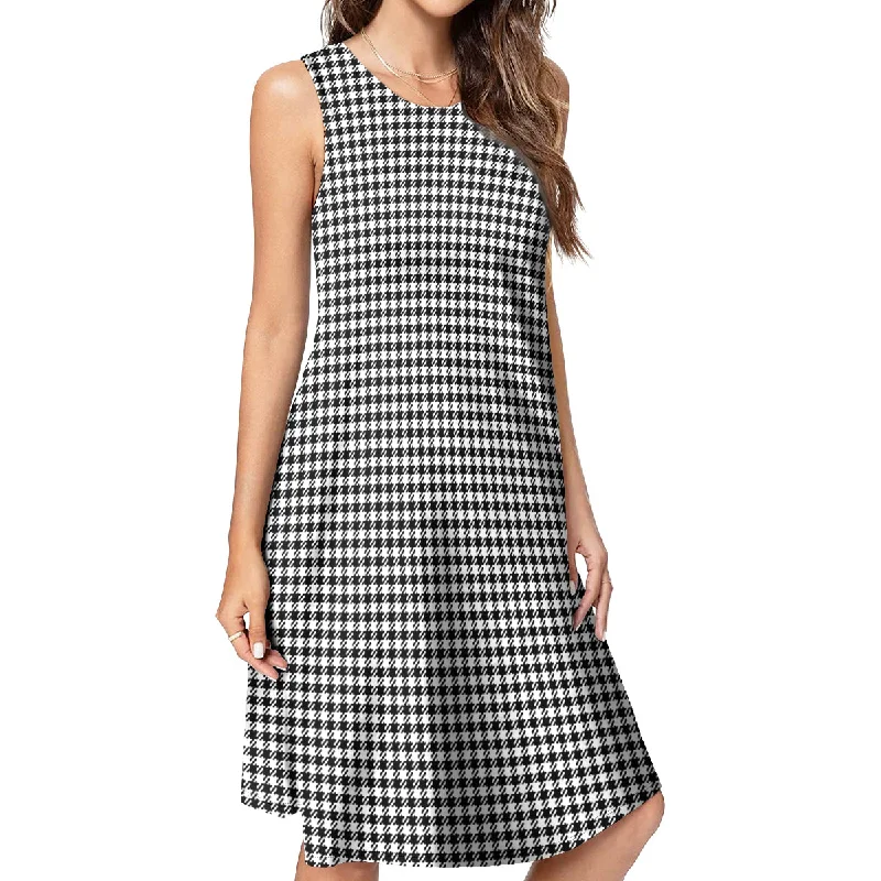 Price Drop Alert Shepherd Tartan Womens Casual Dresses