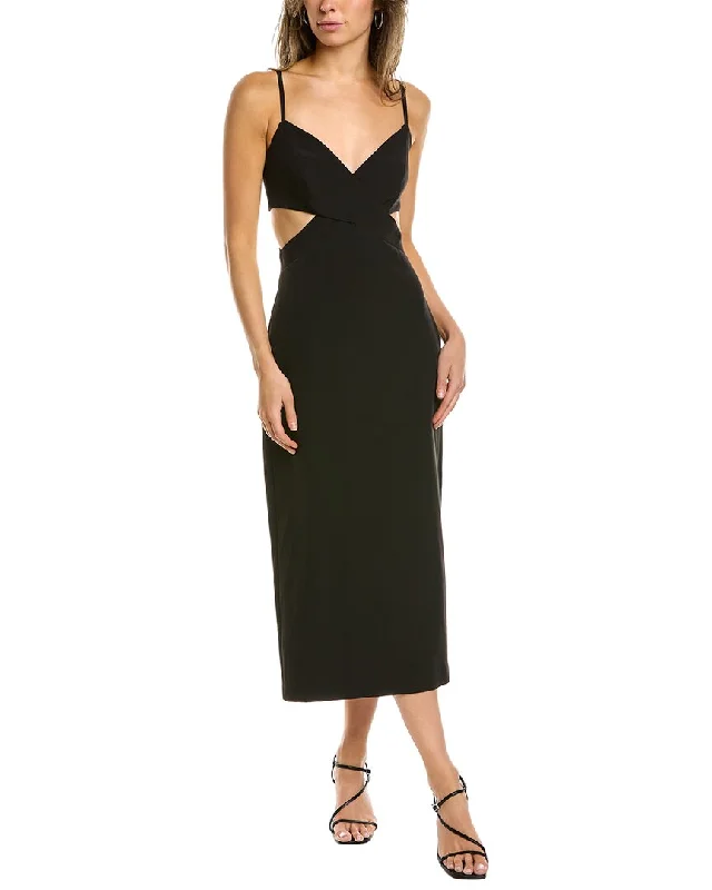 Steals and Deals trendy wrap dressHalston Lyn Sheath Dress