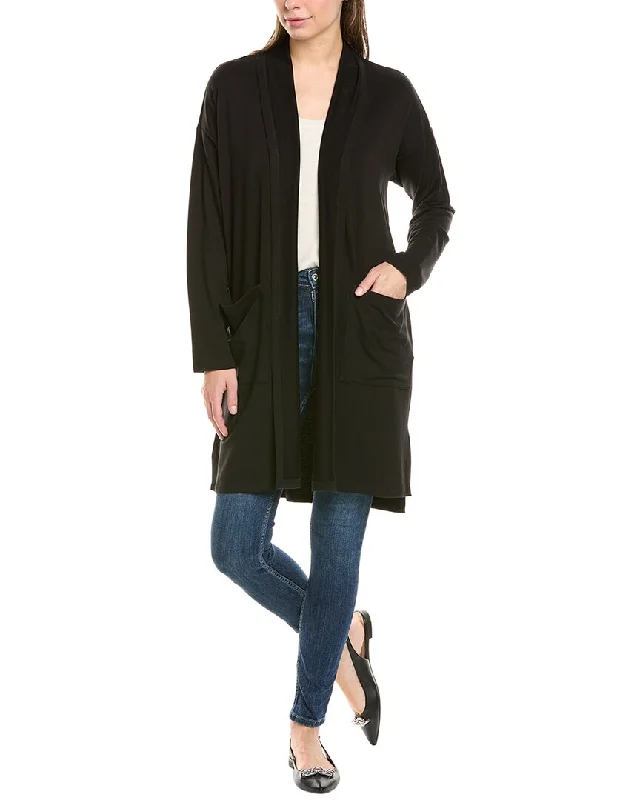 Massive Deals winter coatEileen Fisher High Collar Long Jacket