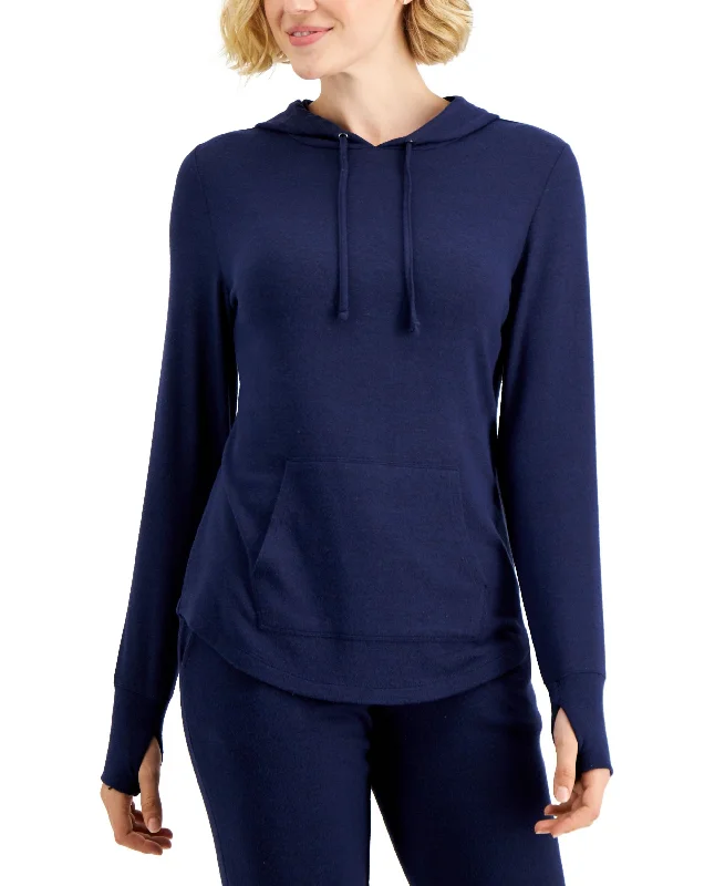 Best Seller urban street hoodietrendy fitness sweatshirtID Ideology Womens Mushy Knit Hoodie