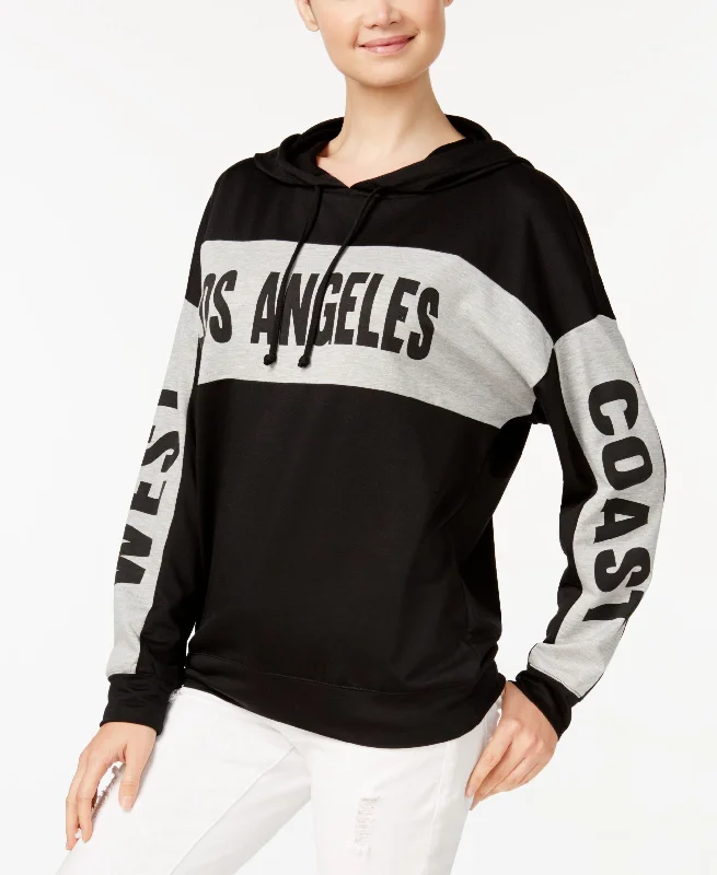 Savings Event casual streetwear hoodiebreathable workout hoodieRebellious One Juniors Graphic Hoodie