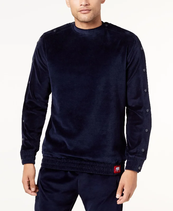 Huge Discounts modern hoodieoversized gym sweatshirtAmerican Stitch Mens Dog Logo Velour Sweatshirt