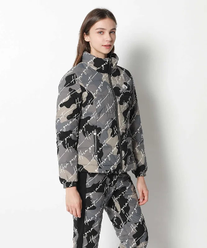 Season Finale Sale sleek and warm coatAlto Camouflage Down Jacket | WOMEN