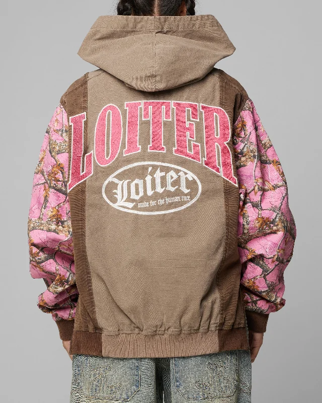 Great Deals classic pullover hoodieLoiter Splinter Hoodie Pink Camo