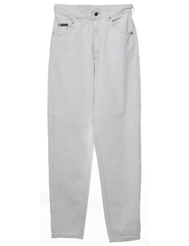 Special Discount elegant coatWhite Tapered Lee Jeans - W26 L30