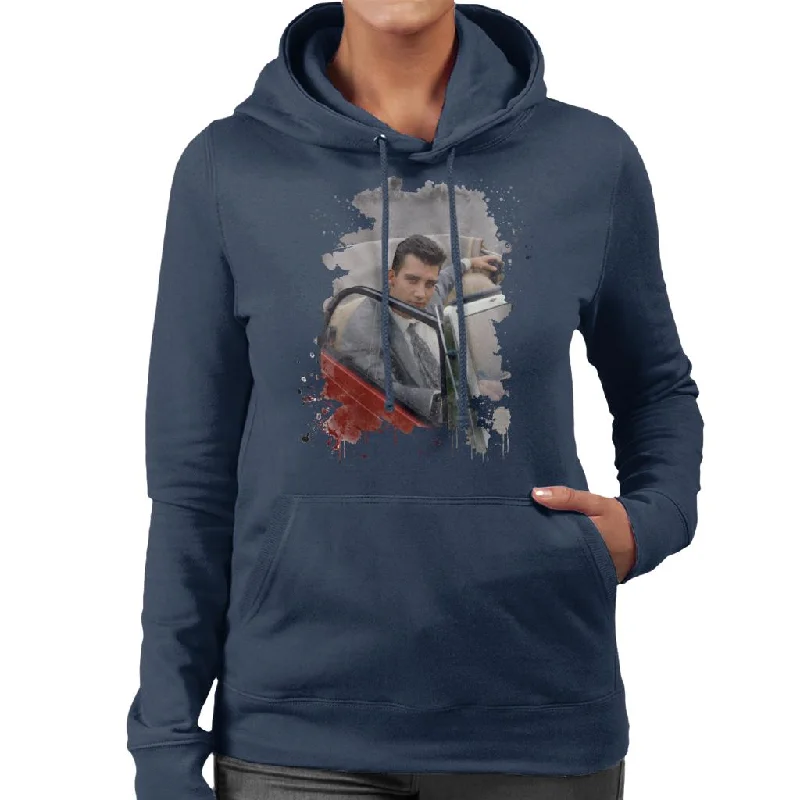 Crazy Savings premium hoodieTV Times Clive Owen Chancer 1990 Women's Hooded Sweatshirt