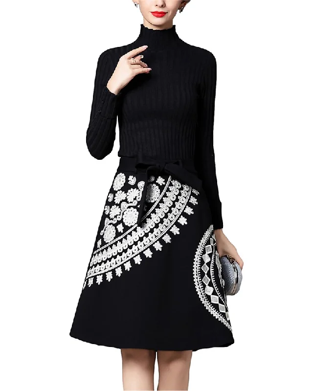 Savings Bonanza floral wrap dressAnette Dress