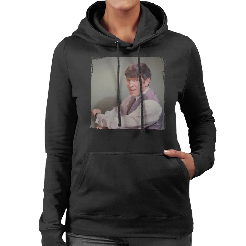 Price Reduction chic workout hoodieTV Times Jimmy Tarbuck 1964 Women's Hooded Sweatshirt