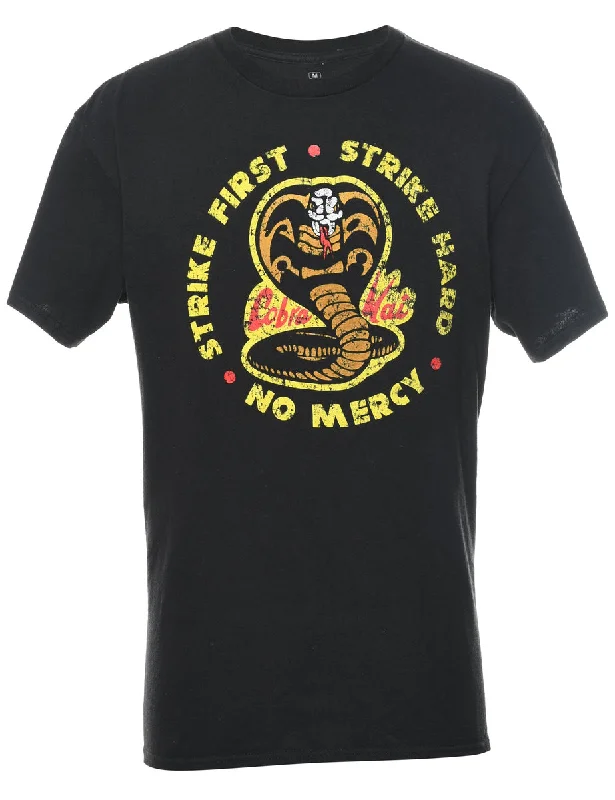 Price Drop Alert cold weather jacketStrike First Printed Black T-shirt - M