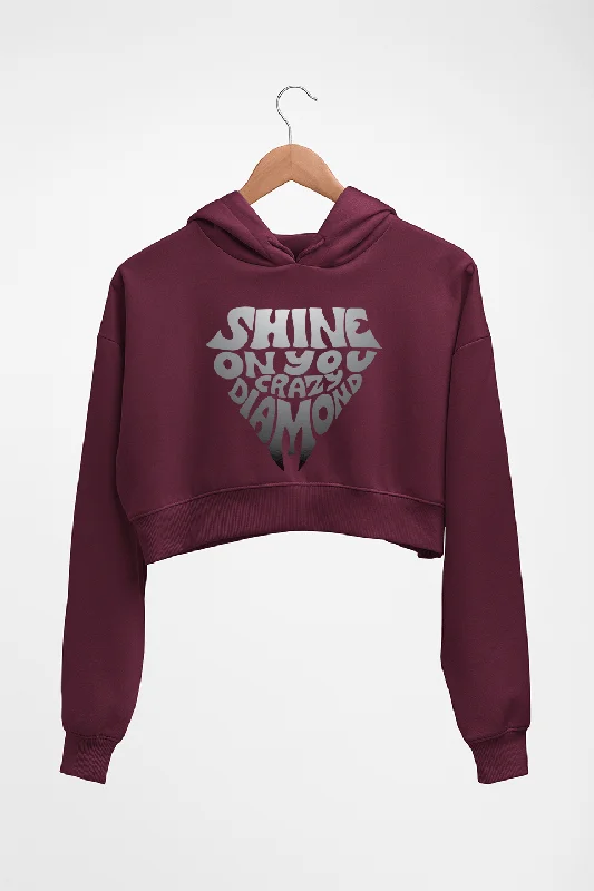 Customer Appreciation Sale high-quality hoodieShine on You Crazy Diamond Crop HOODIE FOR WOMEN