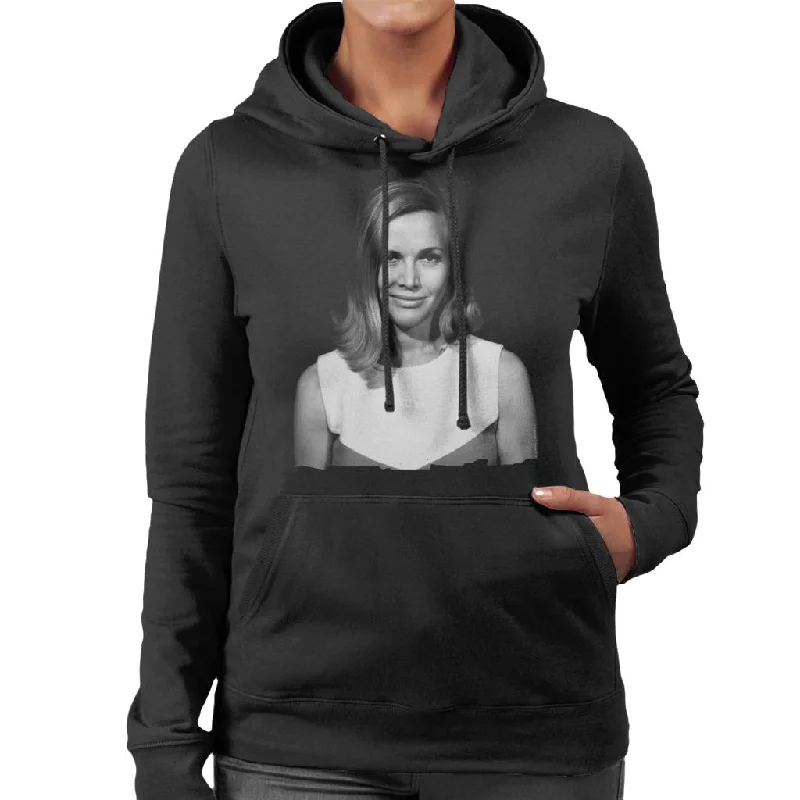 Special Savings relaxed fit hoodieTV Times Actress Honor Blackman Women's Hooded Sweatshirt