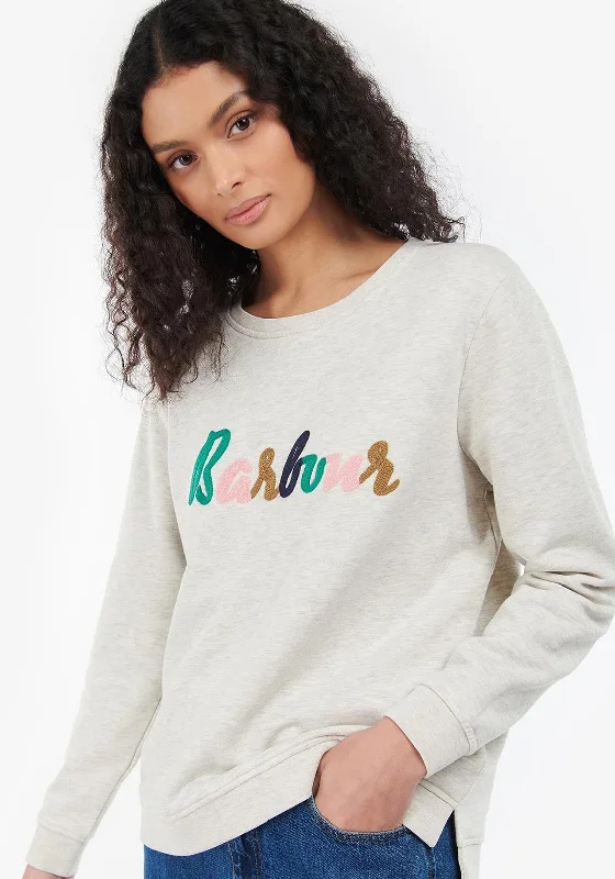 Take Advantage warm hooded sweatshirtBarbour Womens Blyth Sweatshirt, Cloud Marl