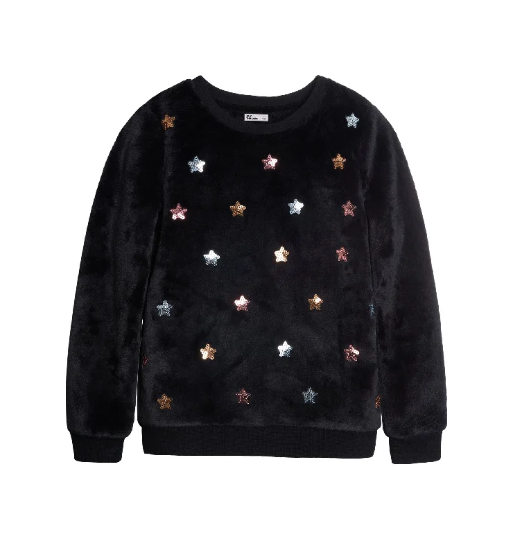 Unmissable Offer comfortable hoodieversatile gym hoodieEpic Threads Big Girls Star Cozy Sweatshirt