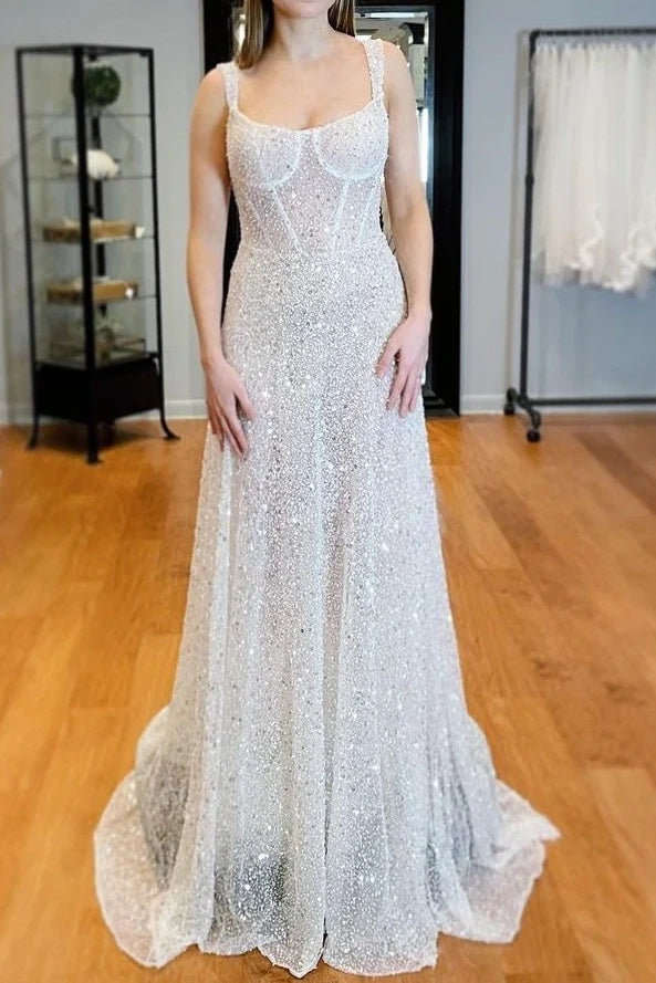 YEAR-End Clearance pleated maxi dressGlitter Sequins A-Line Bateau Strapless Long Wedding Dress YEAR-End Clearance pleated maxi dressGlitter Sequins A-Line Bateau Strapless Long Wedding Dress