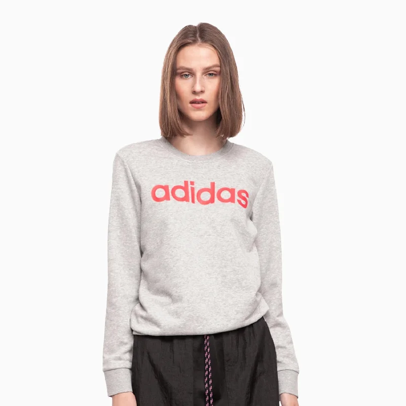Discount Days zip-up hoodiestylish training hoodieWomen's Essentials Linear Sweatshirt