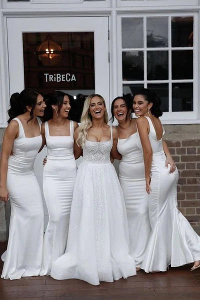 Big Discounts trendy mini dressModern Satin Trumpet Square Spaghetti Straps Bridesmaid Dress Big Discounts trendy mini dressModern Satin Trumpet Square Spaghetti Straps Bridesmaid Dress