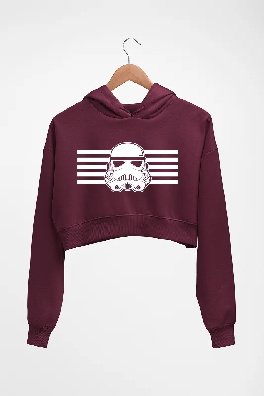 Savings Galore stylish hoodieStar War Crop HOODIE FOR WOMEN