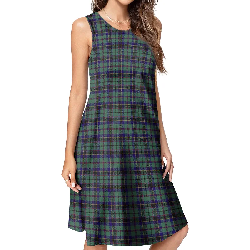 Warehouse Sale Stephenson (Stevenson) Tartan Womens Casual Dresses