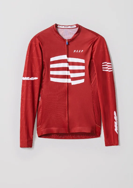 Season Finale Sale minimalist hooded sweatshirtretro sports hoodieWomen's Sphere Pro Hex LS Jersey 2.0