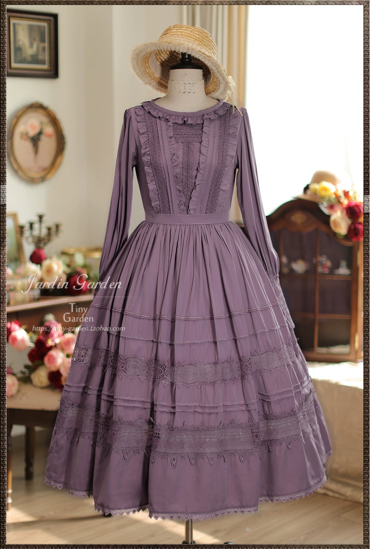 Reduced Prices evening dressTiny Garden~Spring Whispers~Elegant Lolita OP Dress French Style Long/Short Sleeve Reduced Prices evening dressTiny Garden~Spring Whispers~Elegant Lolita OP Dress French Style Long/Short Sleeve