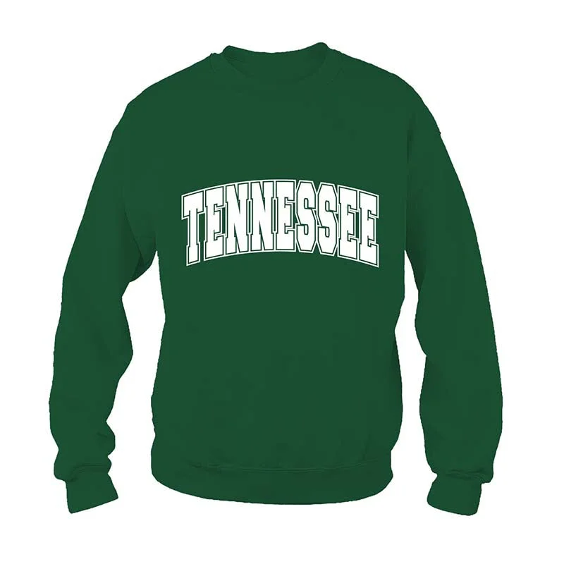 New Deals casual hoodie for workoutzip-up gym hoodieTennessee Bar Arch Crewneck Sweatshirt