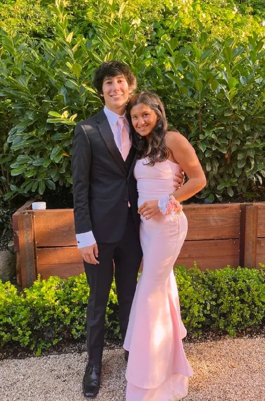 Bargain Prices fitted bodycon dressElegant Pink Mermaid Prom Dress,Pink Graduation Dress  Y4171