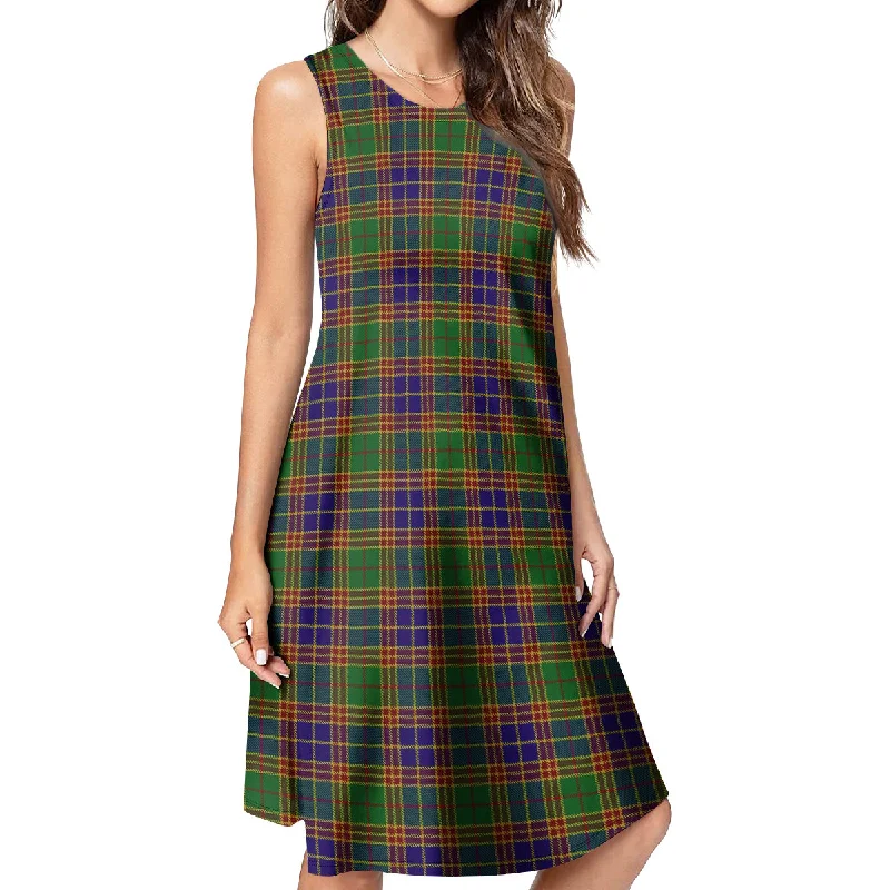 Epic Deals Stevenson Old Tartan Womens Casual Dresses