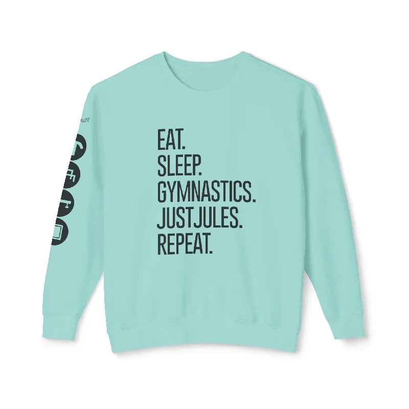 Special Price chic workout hoodiesoft gym hoodieJustJules - Women's Gymnastics Events Sleeve - Lightweight Crewneck Sweatshirt Special Price chic workout hoodiesoft gym hoodieJustJules - Women's Gymnastics Events Sleeve - Lightweight Crewneck Sweatshirt