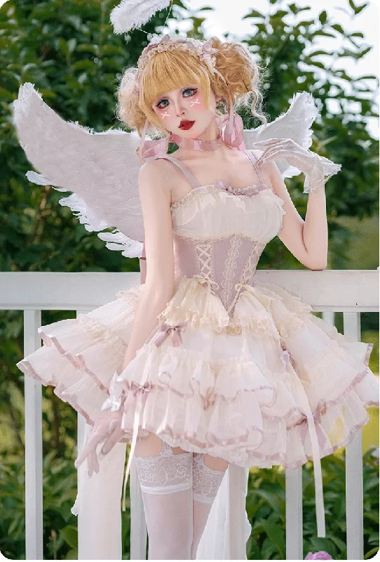 Great Deals bohemian dressZhiJinYuan~Time Waltz~Sweet Lolita Short Dress Ballet Style JSK