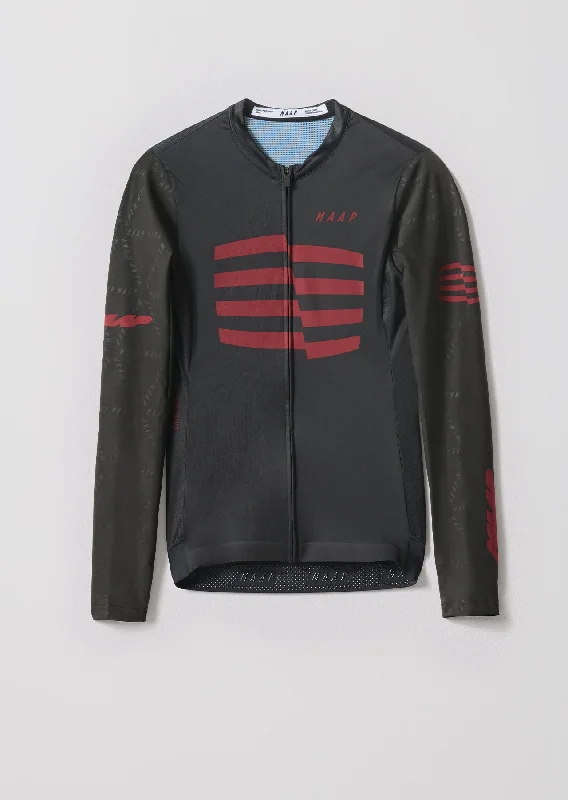 Warehouse Sale comfortable fleece hoodieperformance workout sweatshirtWomen's Sphere Pro Hex LS Jersey 2.0