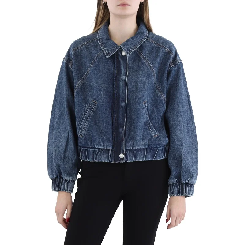 Today’s Deal lightweight outerwearWomens Collar Denim Denim Jacket