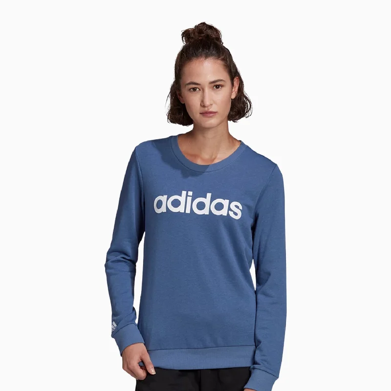 Grand Opening Sale comfy athletic hoodietrendy gym wear hoodieWomen's Essentials Logo Crew Neck Sweatshirt