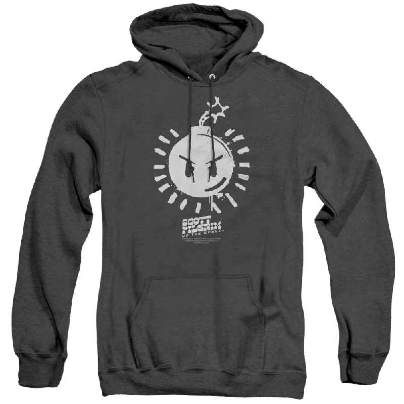 Unmissable Offer minimalist hoodieScott Pilgrim vs. the World Sex Bob Omb Logo - Heather Pullover Hoodie