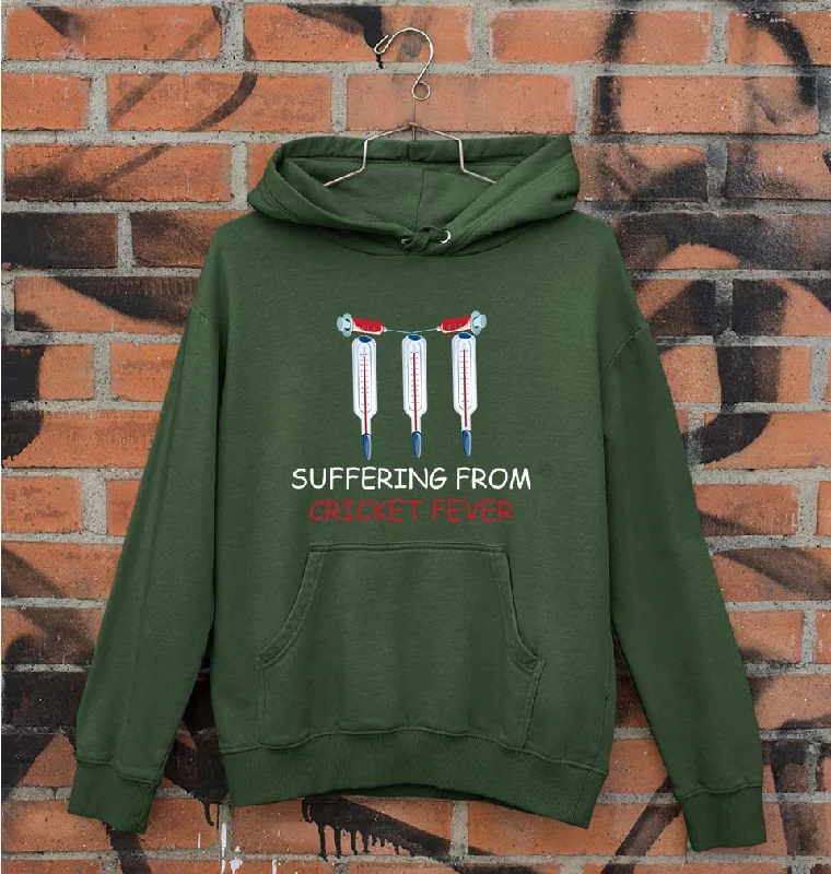 Sneak Peek Sale cozy hooded sweatshirtCRICKET Fever Unisex Hoodie for Men/Women
